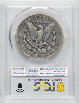 1889-CC $1 Morgan Dollar Genuine PCGS VG8