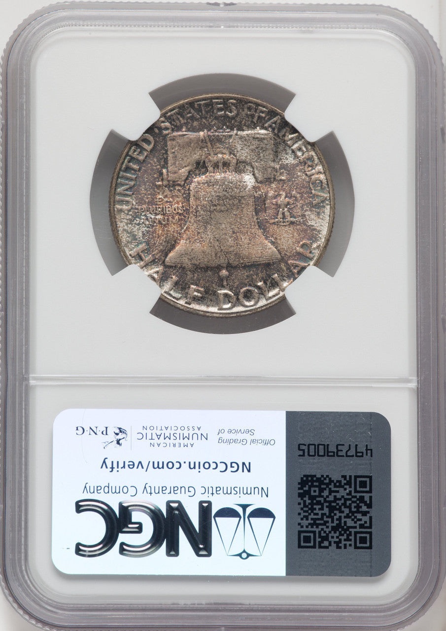 1956 50C FL Franklin Half Dollar NGC MS67
