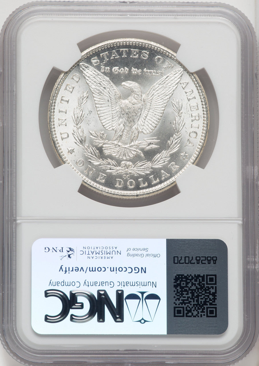 1883-CC $1 CAC Morgan Dollar NGC MS66+