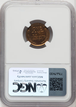 1936 Type Two--Brilliant Finish RB Proof Lincoln Cent NGC PR65