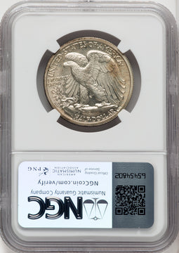 1942 50C Proof Walking Liberty Half Dollar NGC PR67+ (506013016)
