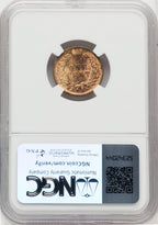 1908-S 1C RB Indian Cent NGC MS65