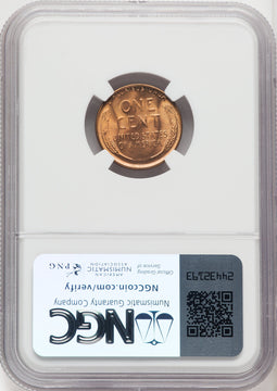 1931-S 1C RD Lincoln Cent NGC MS65 (766999031)