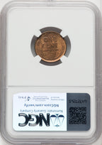 1918-S 1C RB Lincoln Cent NGC MS65
