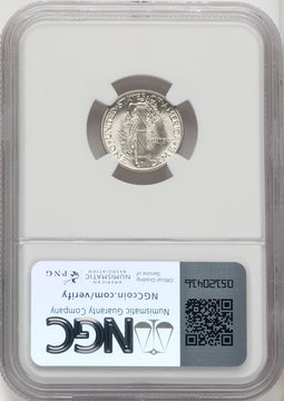 1936 10C FB Mercury Dime NGC MS67+