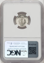 1936 10C FB Mercury Dime NGC MS67+