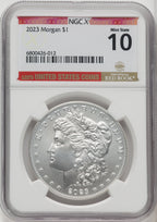 2023 Morgan Dollar NGCX VG10 Red Book Label