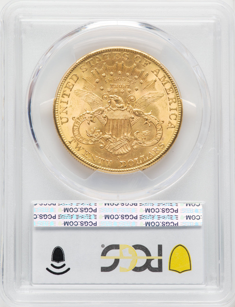 1904-S $20 CAC Liberty Double Eagle PCGS MS64+
