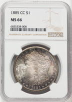 1885-CC $1 Morgan Dollar NGC MS66 (766879023)