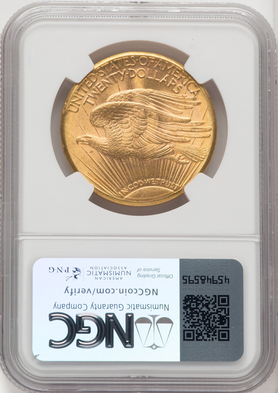 1926-D $20 Saint-Gaudens Double Eagle NGC MS64