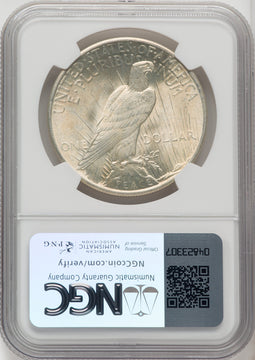 1925 $1 Peace Dollar NGC MS67 (765816015)