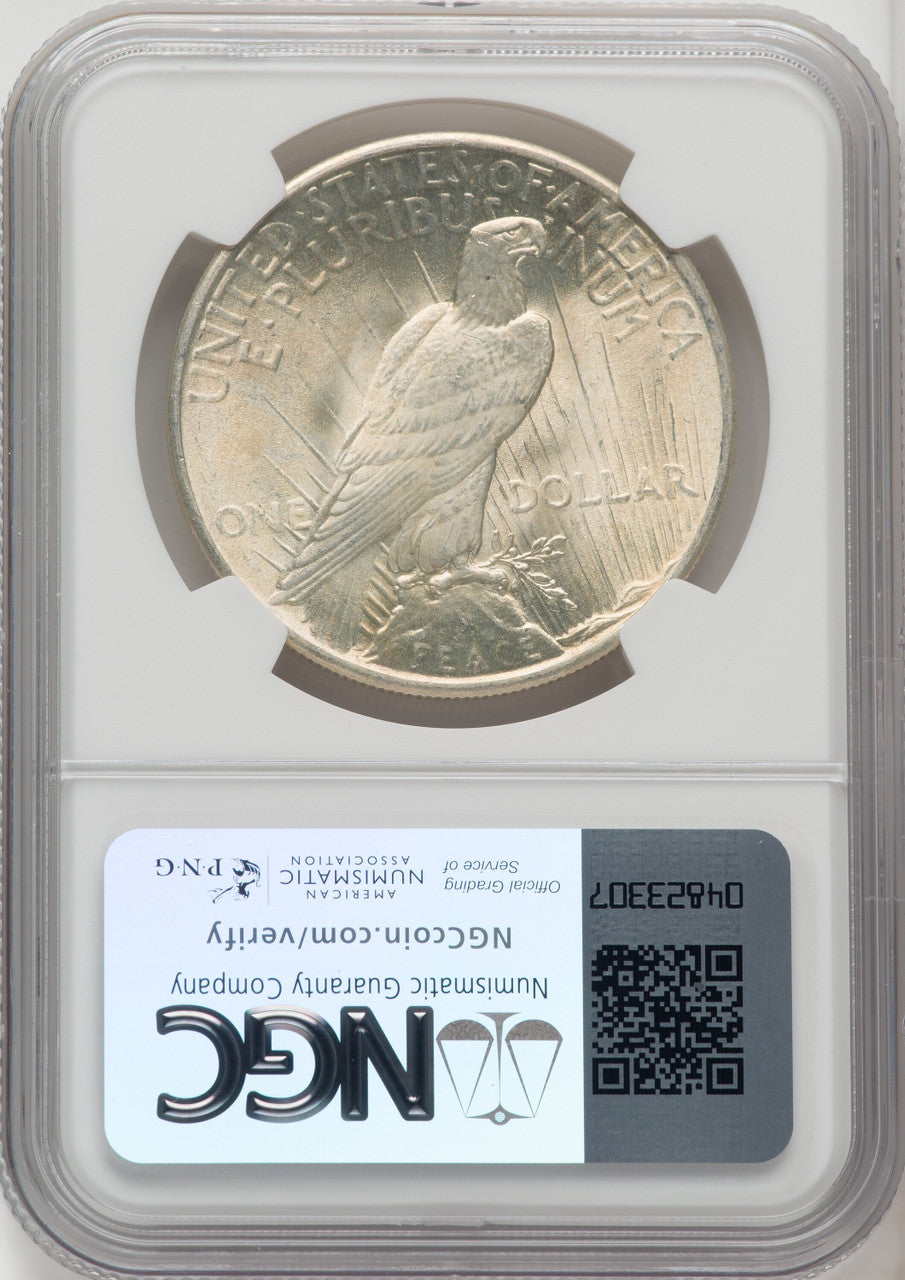 1925 $1 Peace Dollar NGC MS67 (765816015)