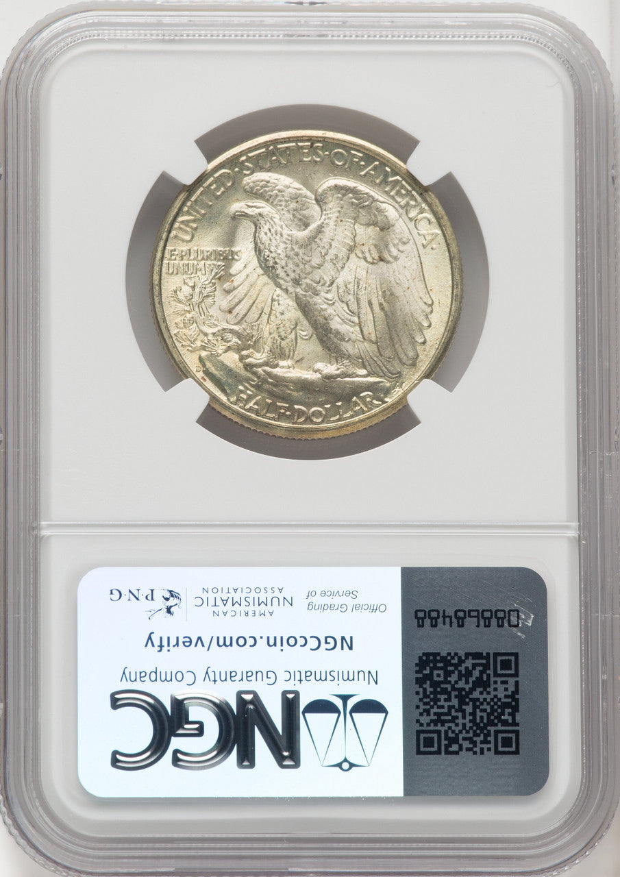 1947-D 50C Walking Liberty Half Dollar NGC MS67 (766849008)
