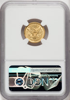 1842-O $2.50 Liberty Quarter Eagle NGC MS60