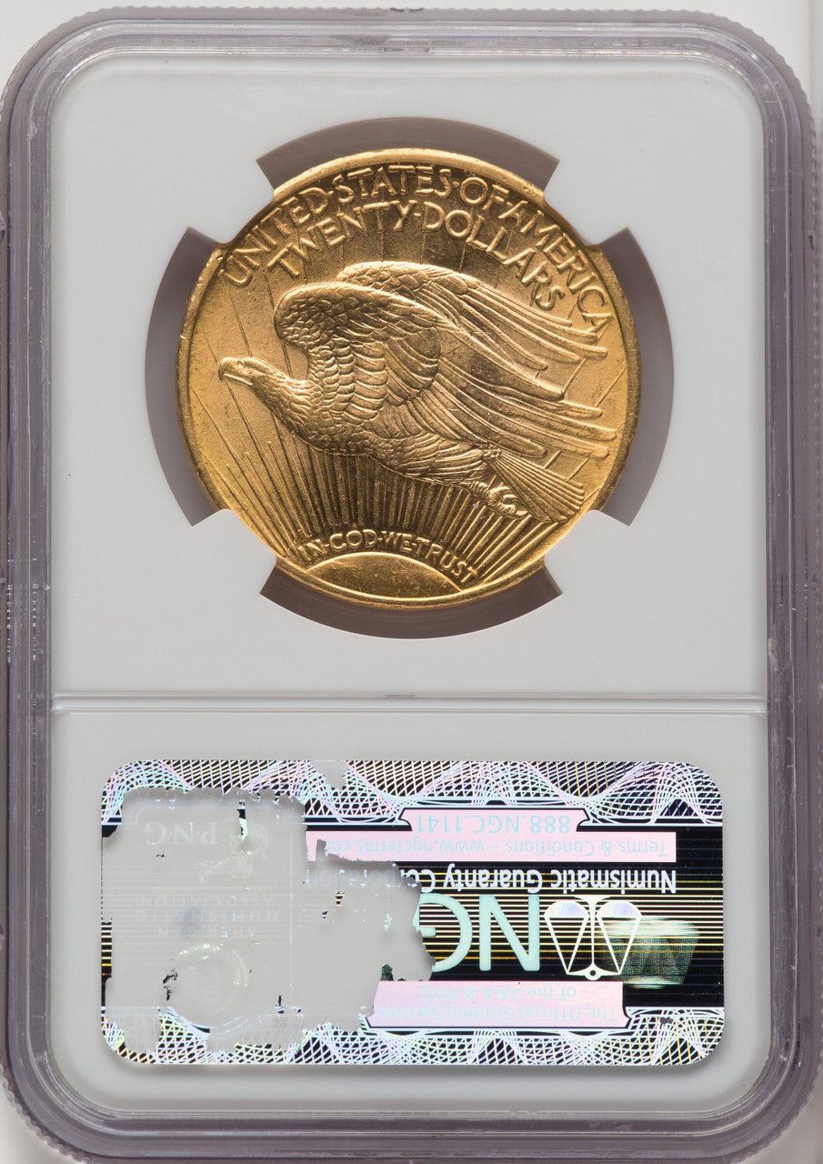 1922-S $20 Saint-Gaudens Double Eagle NGC MS65