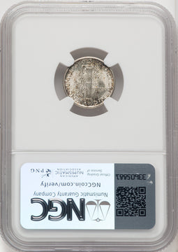 1919 10C FB Mercury Dime NGC MS67
