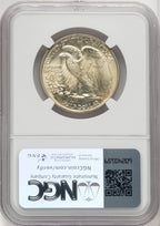 1938 50C Walking Liberty Half Dollar NGC MS67