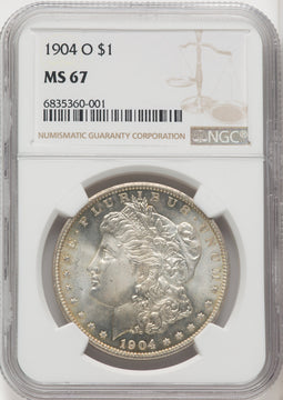 1904-O $1 Morgan Dollar NGC MS67 (766885006)