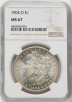 1904-O $1 Morgan Dollar NGC MS67 (766885006)