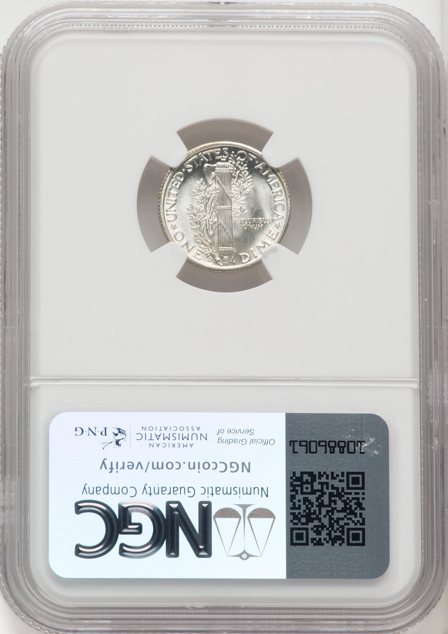 1938-D 10C FB Mercury Dime NGC MS68 (765486004)