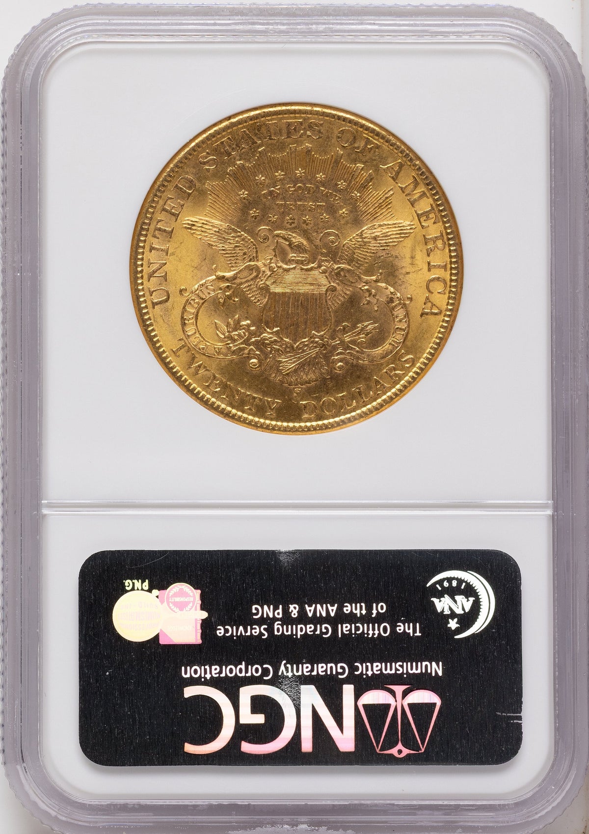 1898-S $20 Liberty Double Eagle NGC MS64