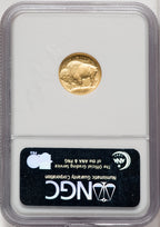 2008-W 4-Coin Set Gold Buffalos NGC MS70
