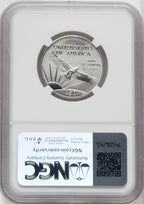 1997 $50 Half-Ounce Platinum Eagle Brown Label NGC MS70