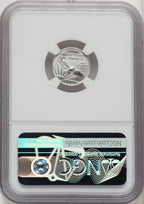 2000 $10 Tenth-Ounce Platinum Eagle NGC MS70