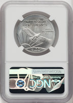 2007 $100 One-Ounce Platinum NGC MS70