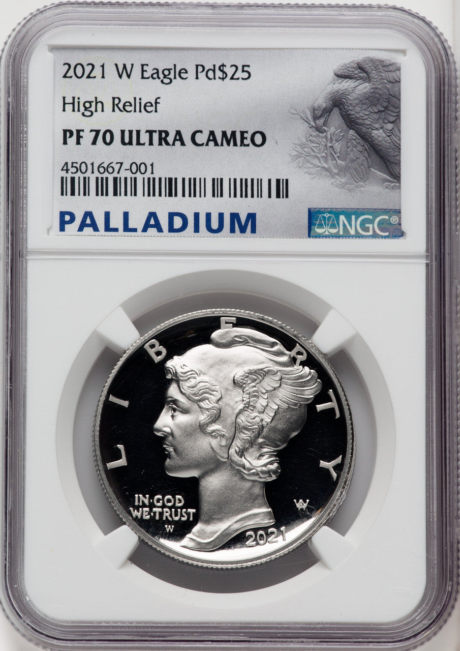 2021-W $25 Palladium NGC PF70 (760992013)