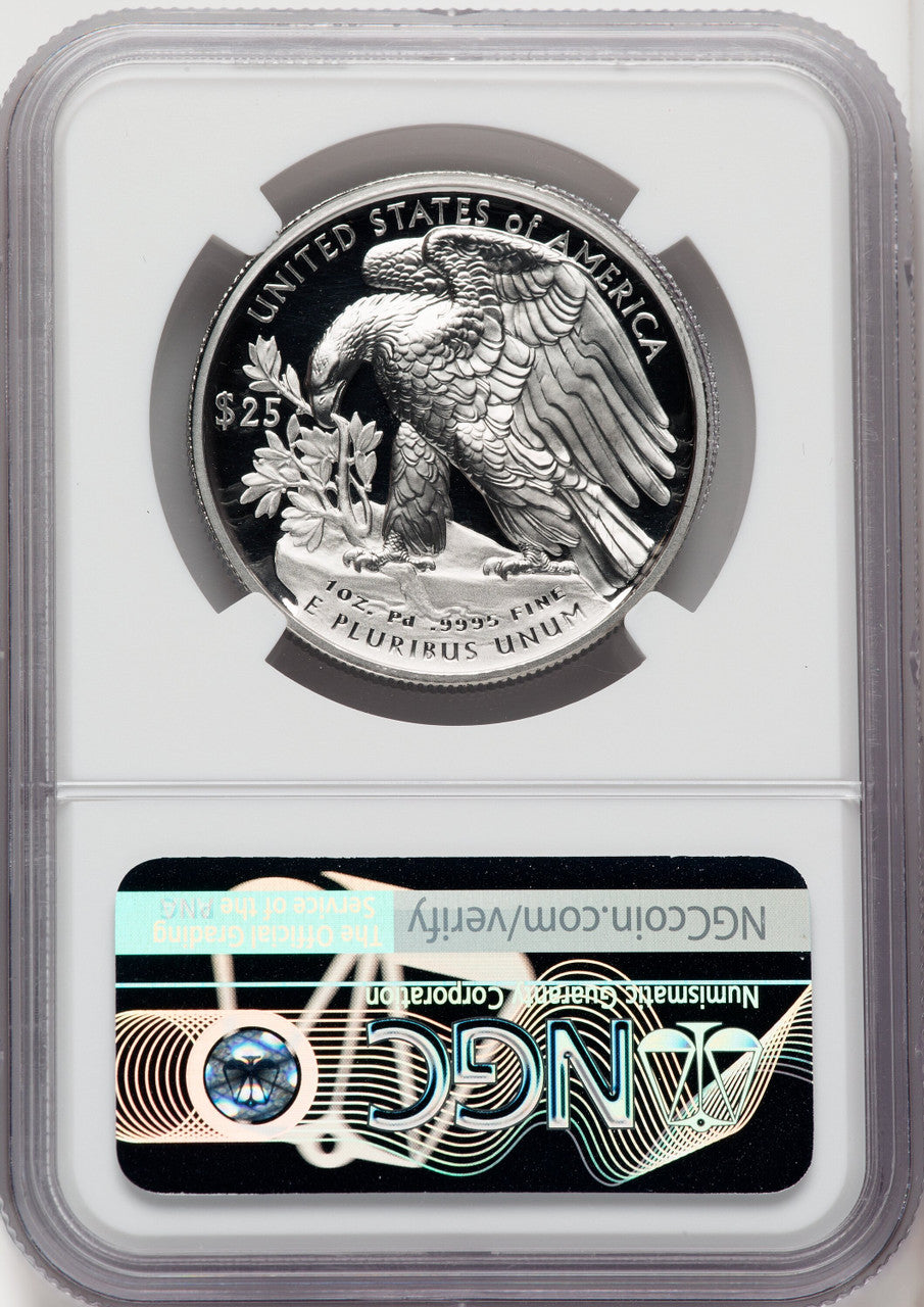 2021-W $25 Palladium NGC PF70 (760992013)