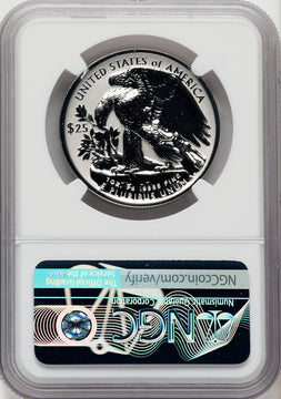2019-W $25 Palladium Reverse Proof First Strike NGC PF70 (762361021)