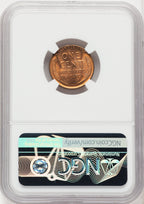 1930-S 1C RD Lincoln Cent NGC MS67