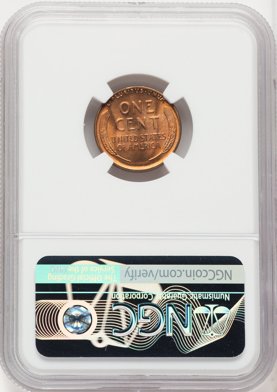 1930-S 1C RD Lincoln Cent NGC MS67
