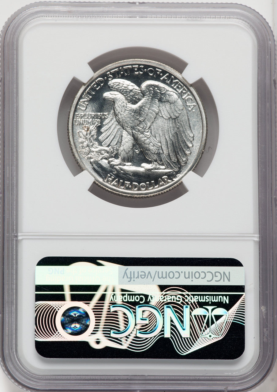 1937 50C Green Label Proof Walking Liberty Half Dollar NGC PR67