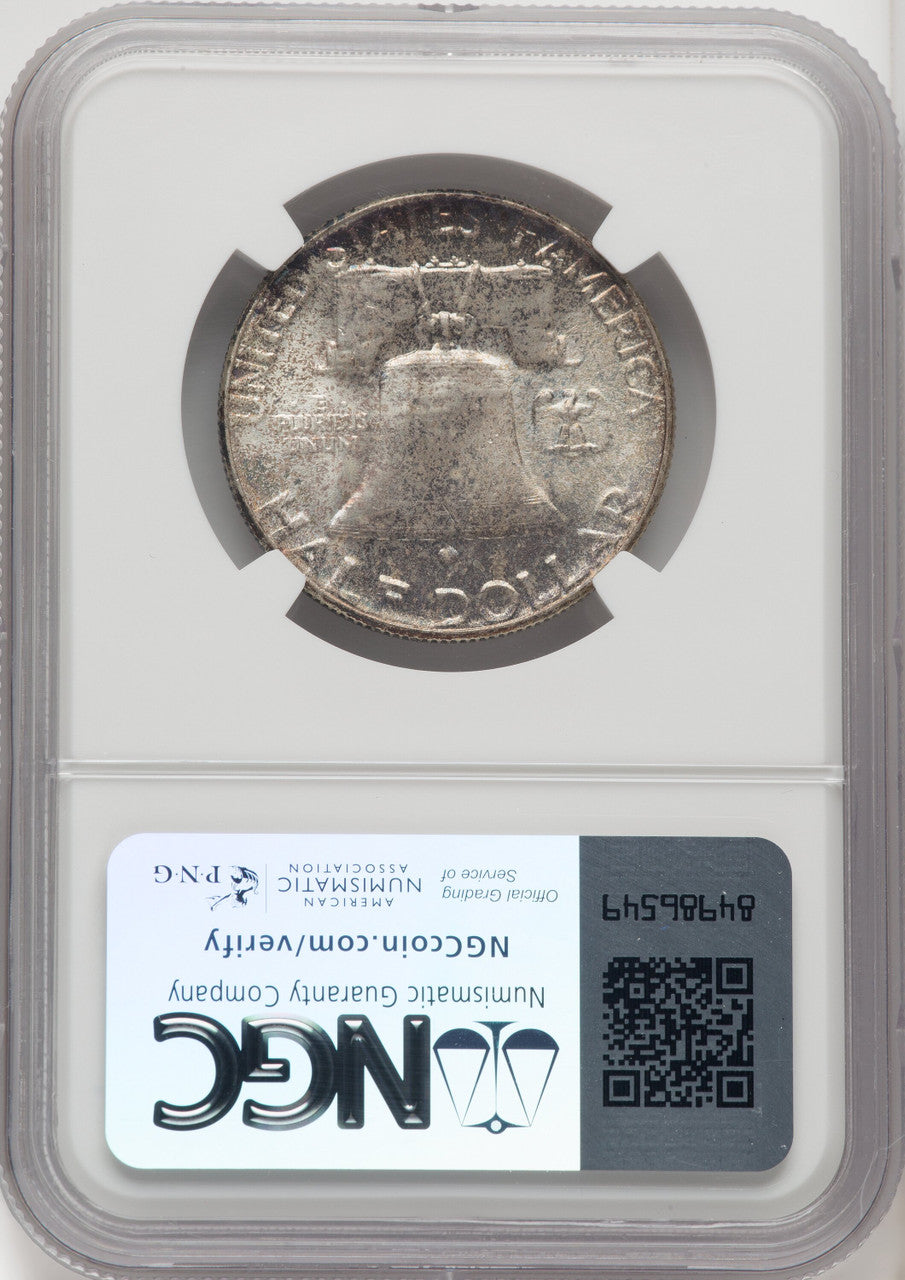 1957 50C FL Franklin Half Dollar NGC MS67