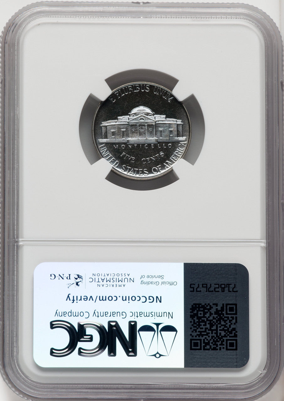 1940 5C Proof Jefferson Nickel NGC PR68