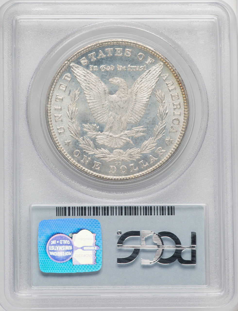1880-CC $1 8 Over High 7 Morgan Dollar PCGS MS64