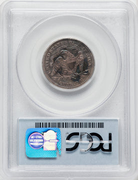 1873 25C ARROWS Proof Seated Quarter PCGS PR62
