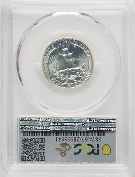 1963 25C Washington Quarter PCGS MS67