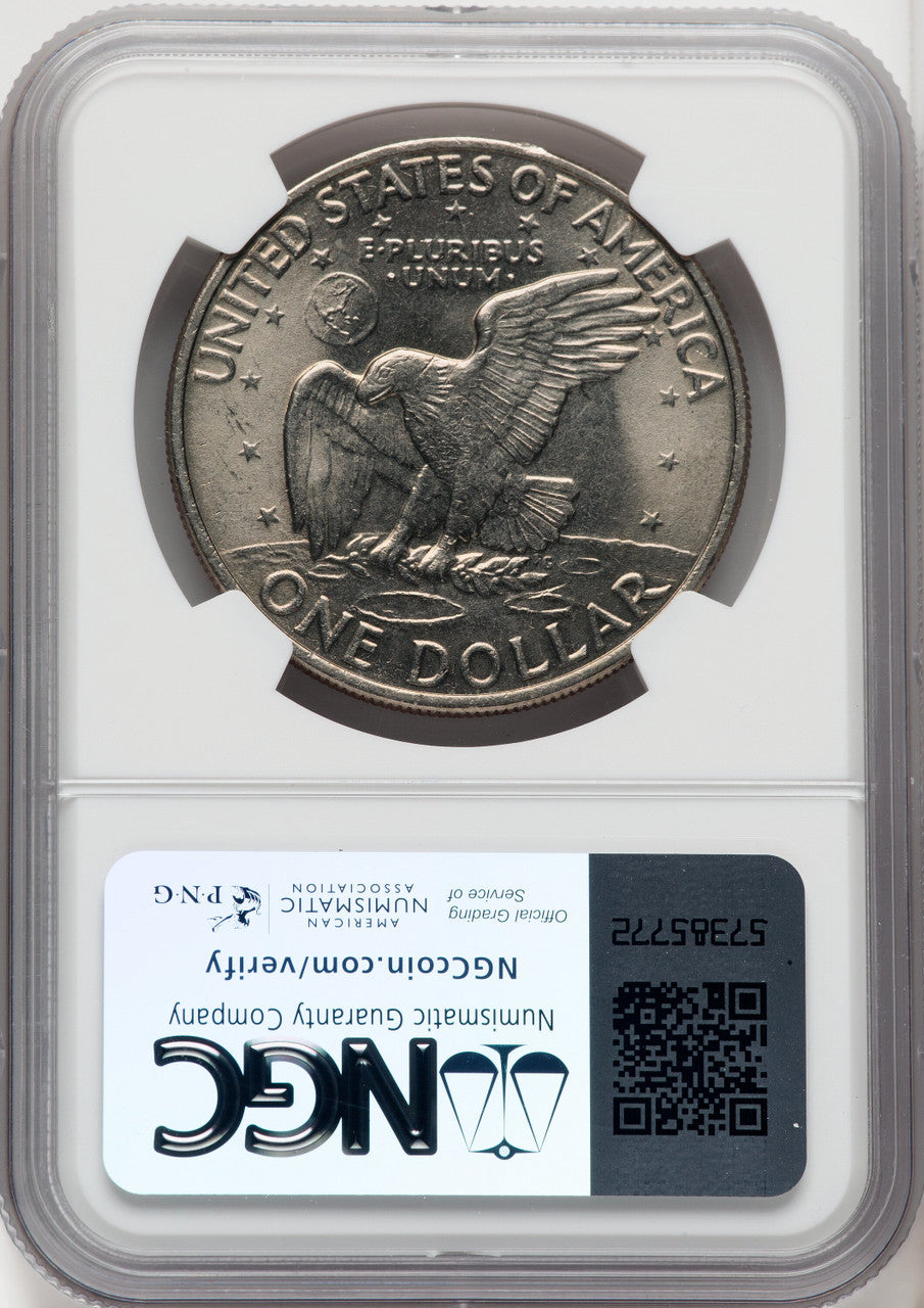 1971 $1 Eisenhower Dollar NGC MS66