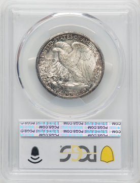 1934-S 50C CAC Walking Liberty Half Dollar PCGS MS65