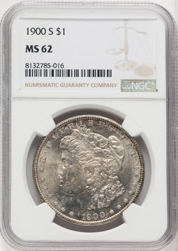 1900-S $1 Morgan Dollar NGC MS62 (766993030)