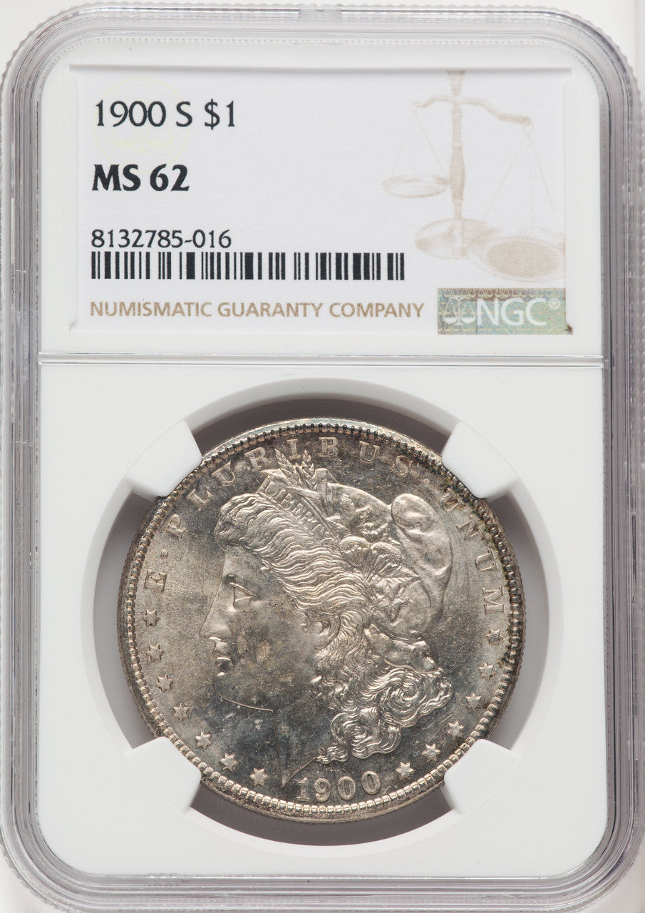 1900-S $1 Morgan Dollar NGC MS62 (766993030)