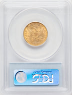1891 $5 Liberty Half Eagle PCGS MS62