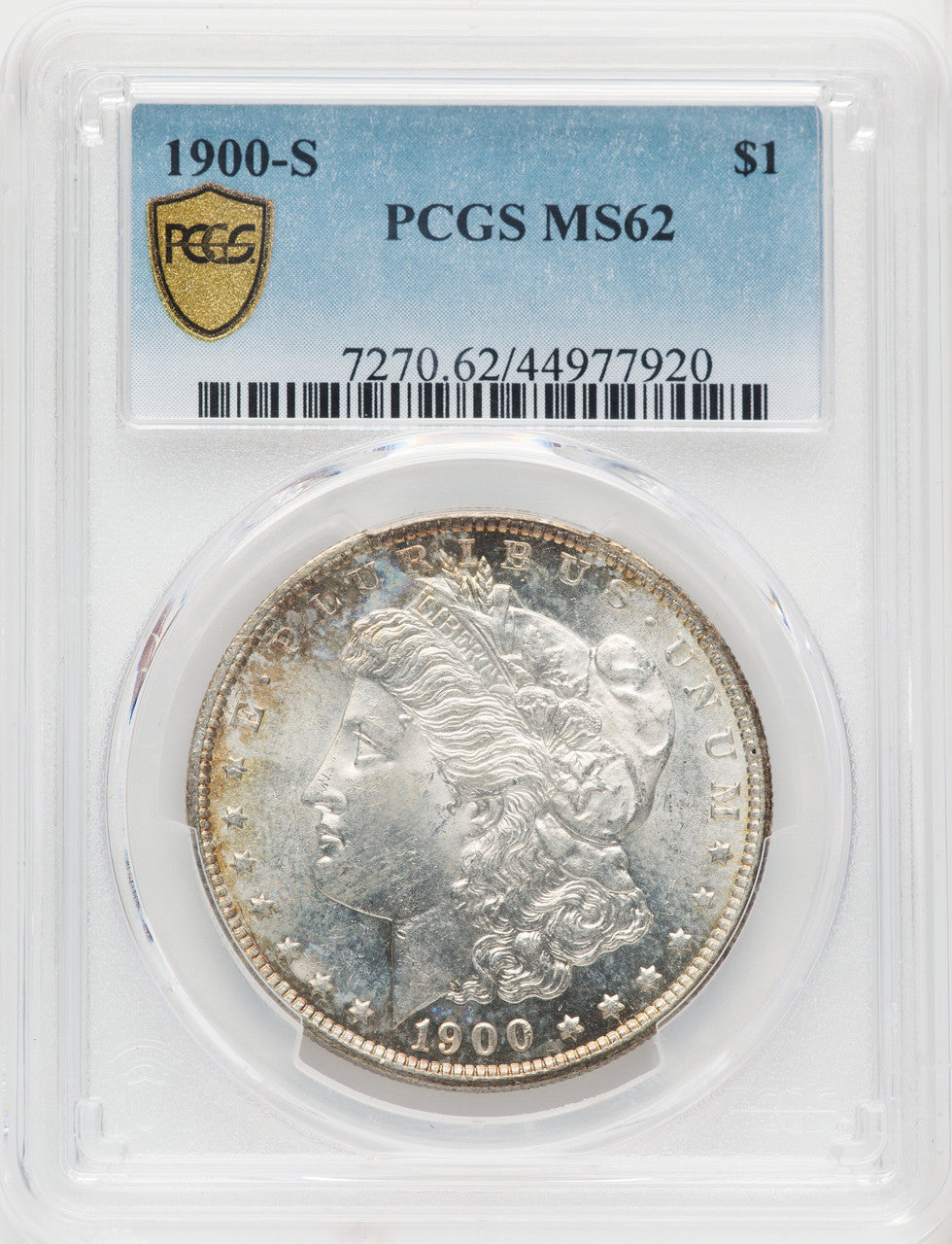 1900-S $1 Morgan Dollar PCGS MS62