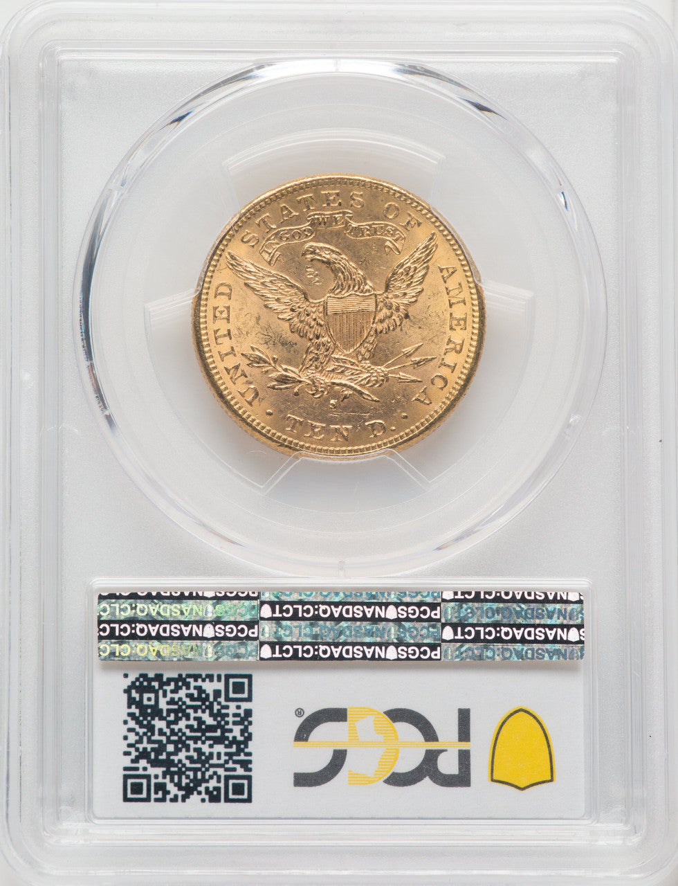 1888-S $10 Blue Gradient Liberty Eagle PCGS MS63