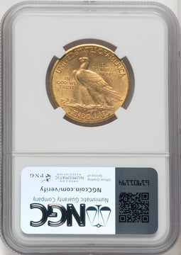 1914-S $10 Indian Eagle NGC MS62