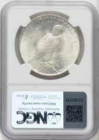 1923 $1 Peace Dollar NGC MS67 (764629009)