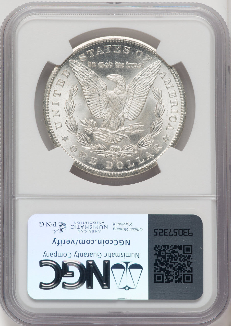 1884-CC Morgan Silver Dollar NGC MS67